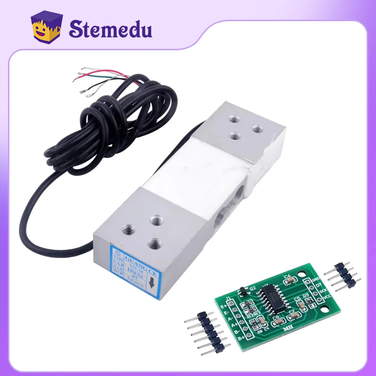 Diy Electronics India - Sensore di Pressione YZC-1B da 100KG,