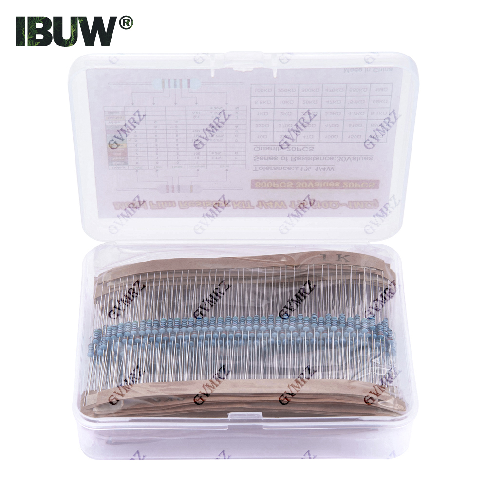 Diy Electronics Project Kit - Kit assortimento di resistori a film