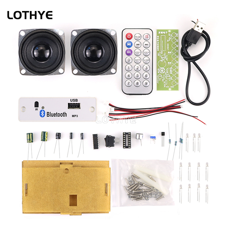 Diy Electronics Project Kit - Kit Amplificatore Audio Bluetooth Mini 3W*2,