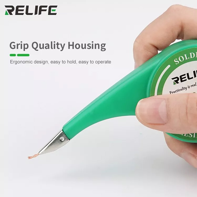 Desoldering Pump Solder - RELIFE rete dissaldante stoppino dissaldante anti-caldo