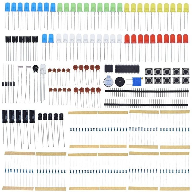 Diy Electronics Starter Kit - B04B-Componenti Elettronici Fai-da-Te per Arduino UNO