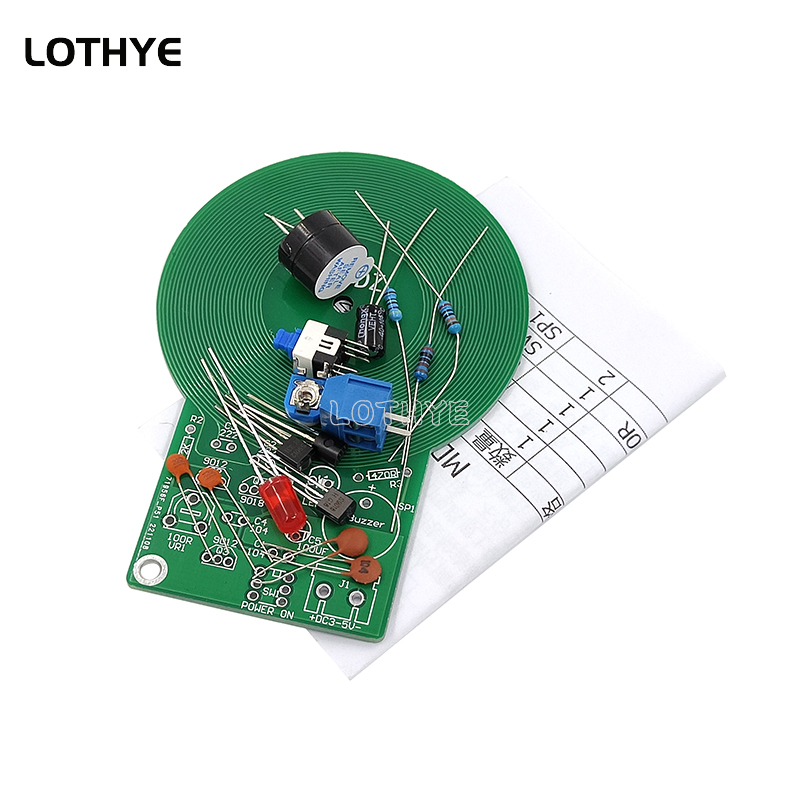 Diy Electronic Components - DC 3V-5V Kit Metal Detector Kit