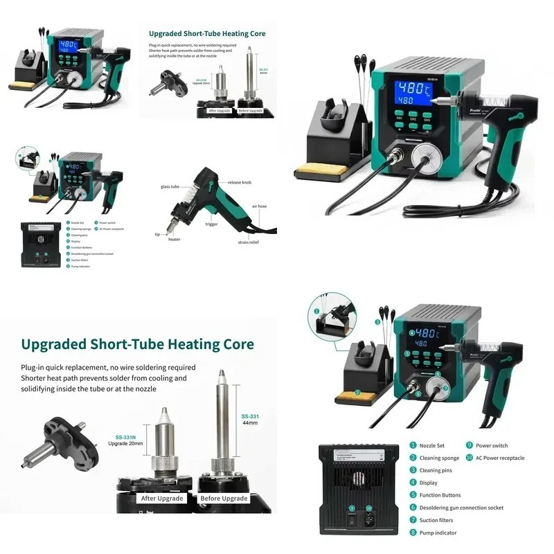 Desoldering Pump Solder - 2026 OFFERTA SPECIALE Nuova Pompa Dissaldante