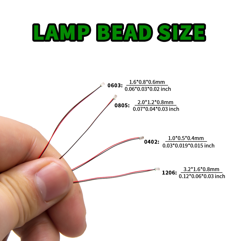 Diy Electronics Project Kit - Set di 10 Micro LED Pre-Saldati