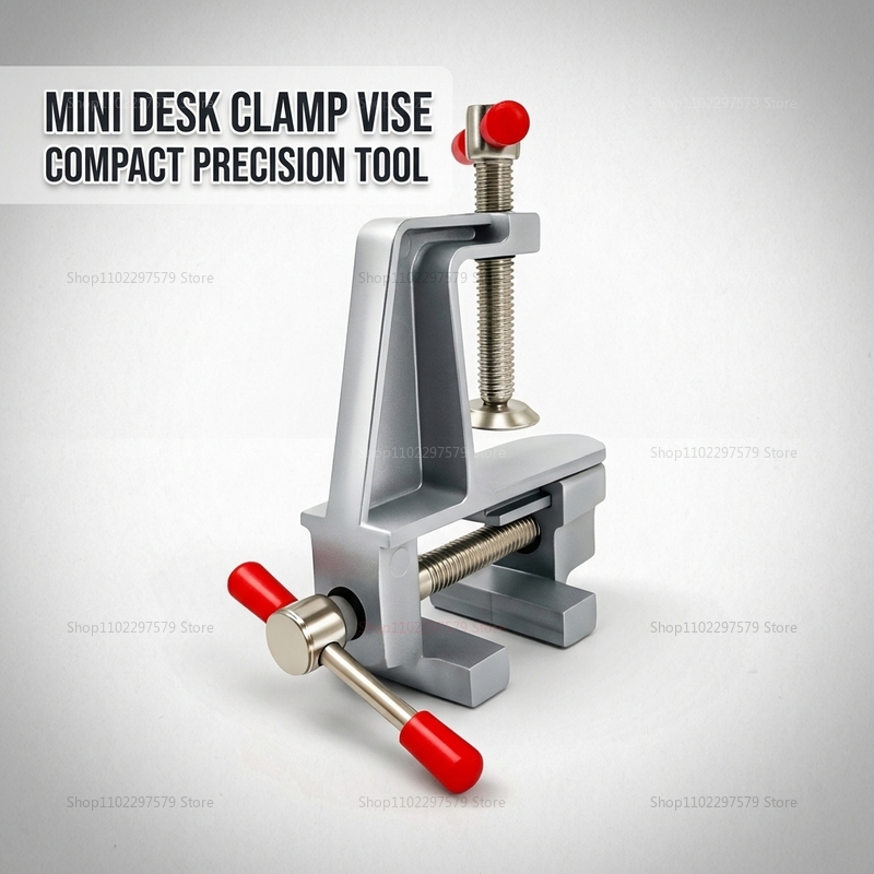Morsa da banco mini in allumin - Diy Electronics Bench recensione e prezzo