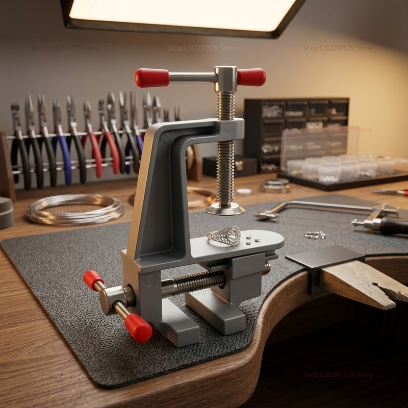 Morsa da banco mini in allumin - Diy Electronics Bench recensione e prezzo