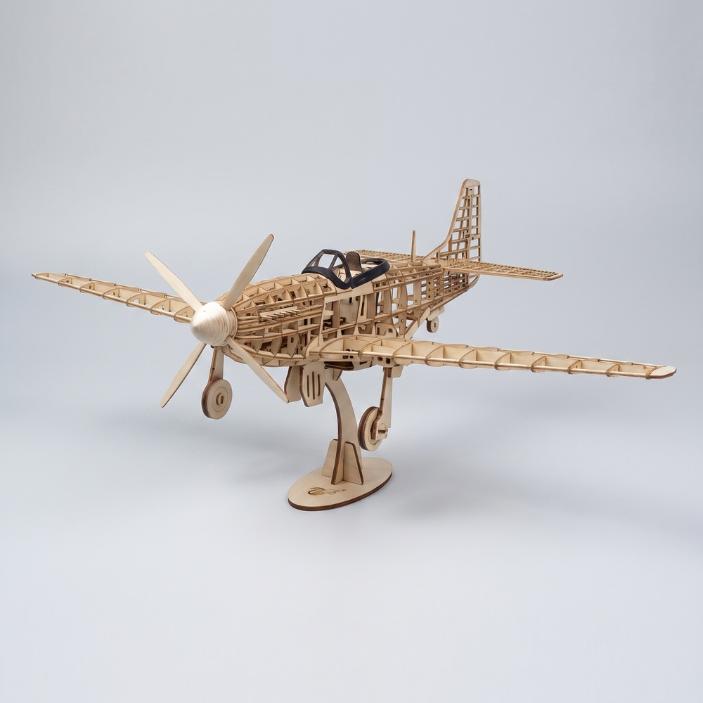 Kit Aereo Statico P-51D Mustan - Diy Electronics India recensione e prezzo