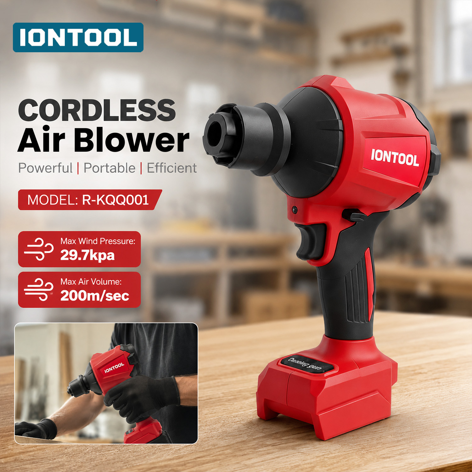 IONTOOL Soffiatore Cordless Ro - Diy Electronics Rack recensione e prezzo