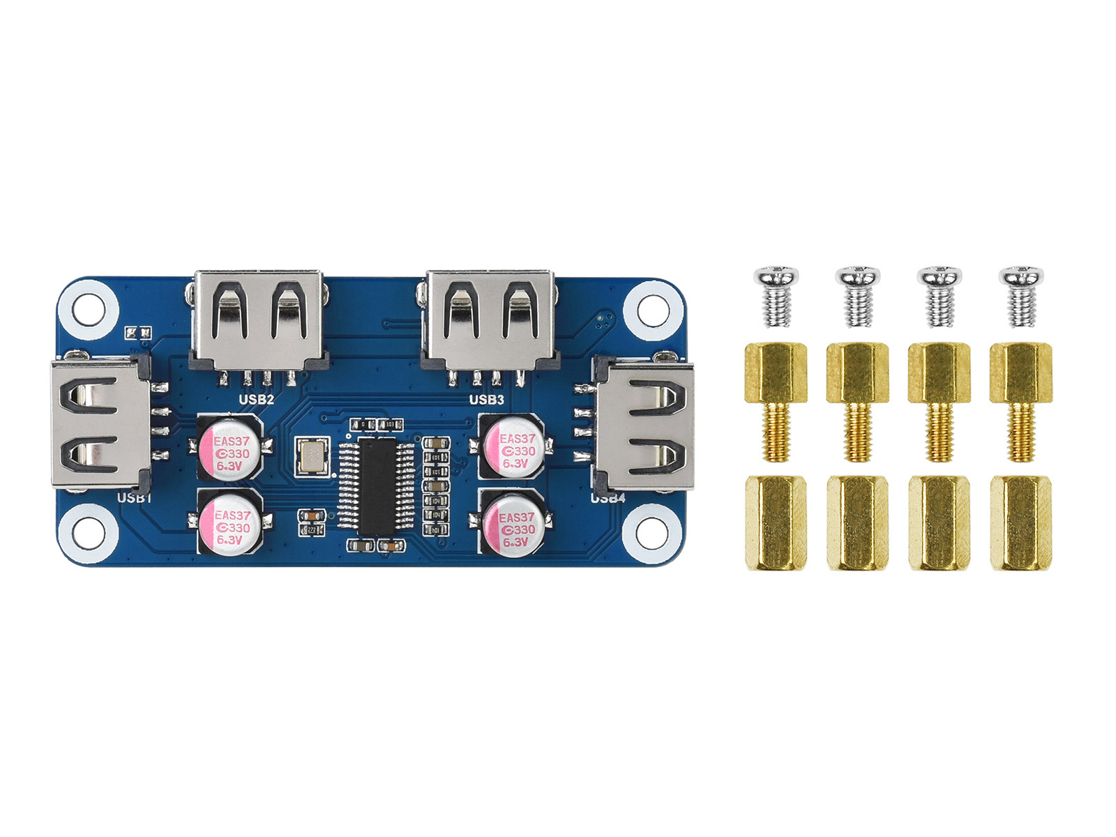 Waveshare USB HUB HAT (B) 4 po - Raspberry Pi Zero recensione e prezzo