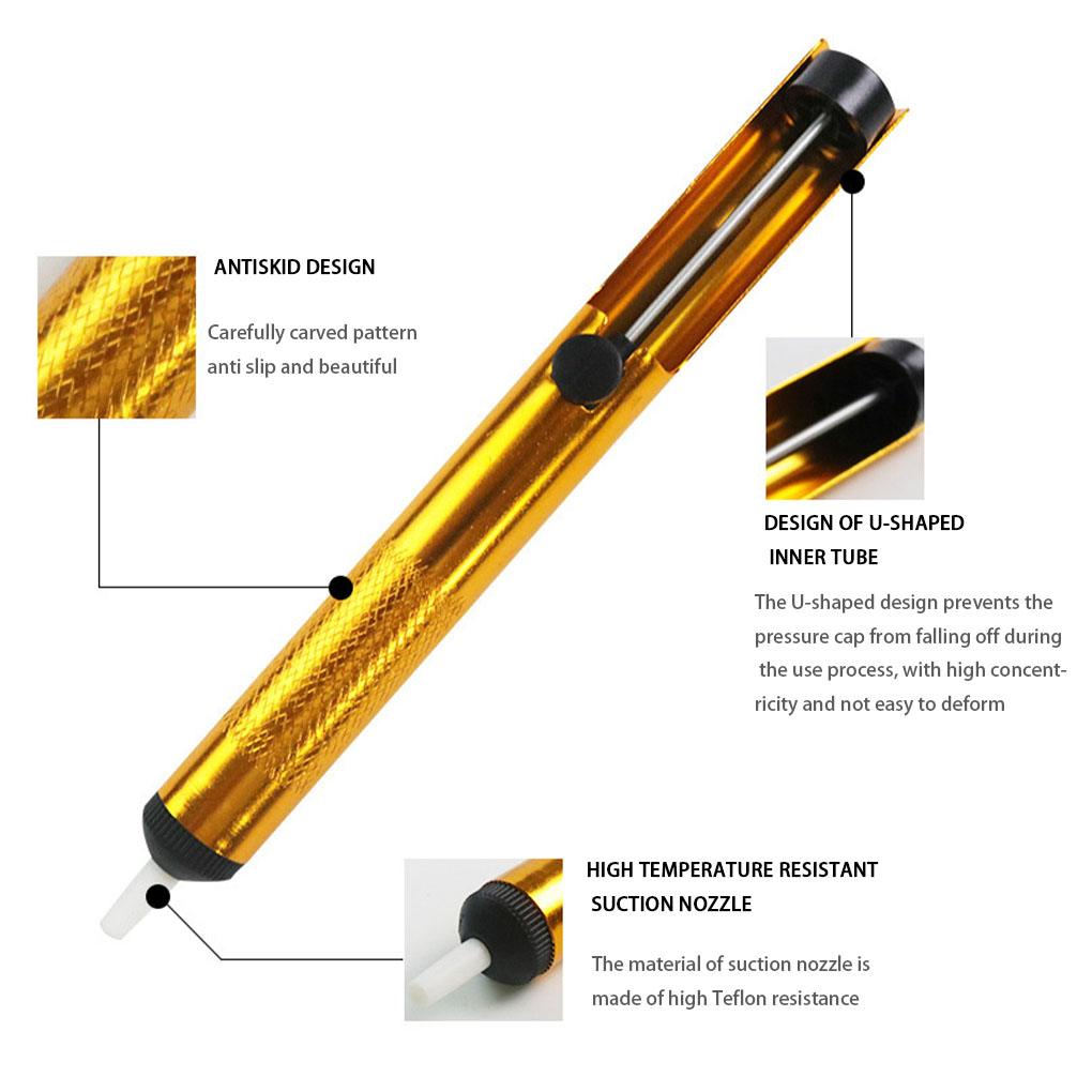 Pompa dissaldante in metallo d - Desoldering Pump Solder recensione e prezzo