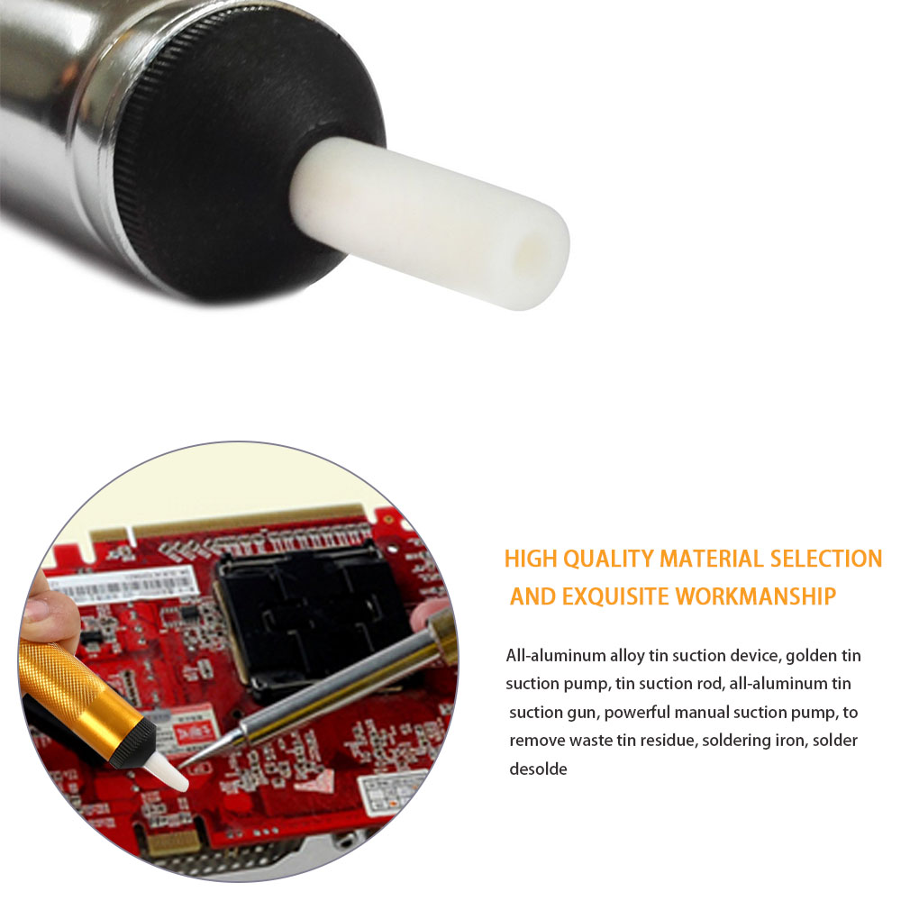 Pompa dissaldante in metallo d - Desoldering Pump Solder recensione e prezzo