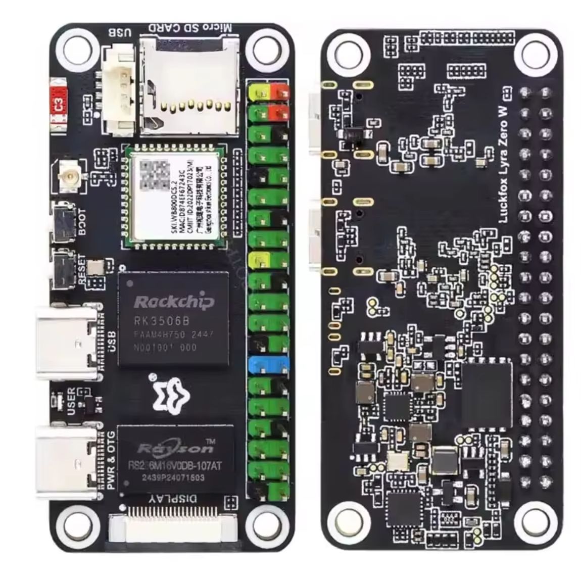 Luckfox Lyra Zero W RK3506B Sc - Raspberry Pi Zero recensione e prezzo