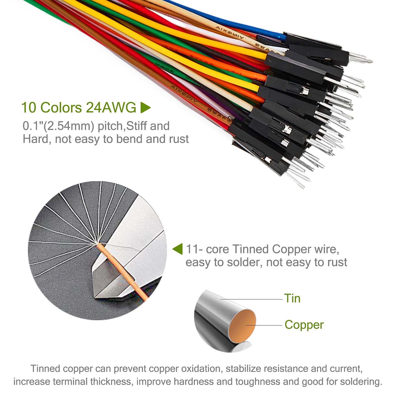 120 Pezzi Cavi Jumper per Brea - Breadboard Jumper Wire recensione e prezzo