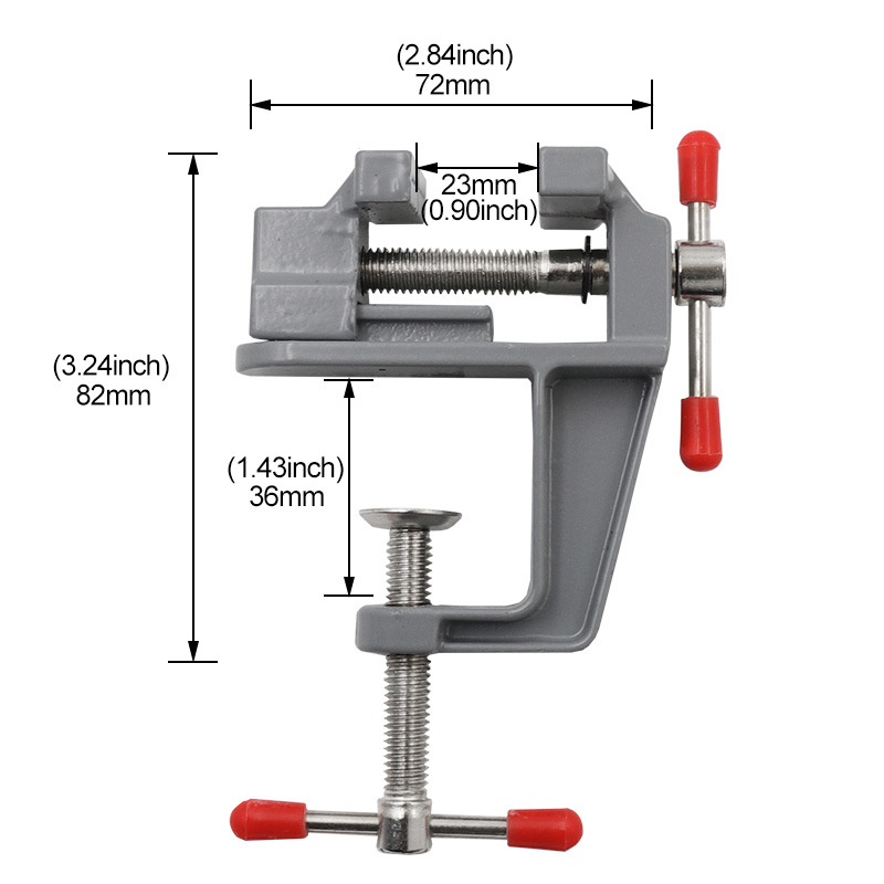 Robusta Morsa da Banco Mini in - Diy Electronics Bench recensione e prezzo