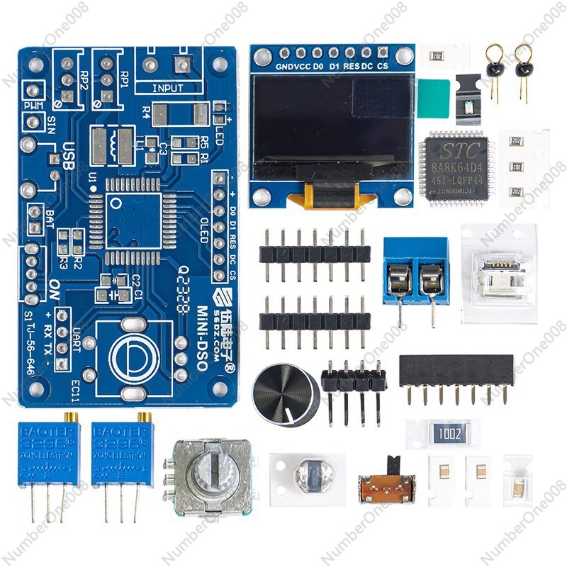 Kit Oscilloscopio Mini DSO TJ- - Oscilloscope Dso Mini recensione e prezzo