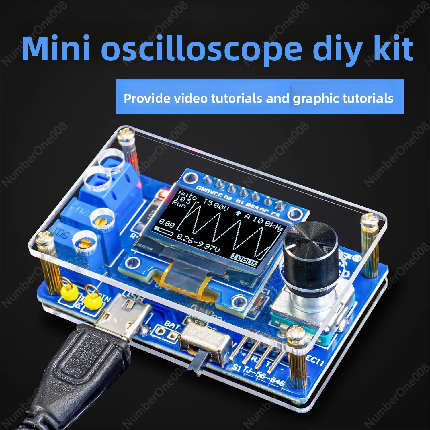 Kit Oscilloscopio Mini DSO TJ- - Oscilloscope Dso Mini recensione e prezzo