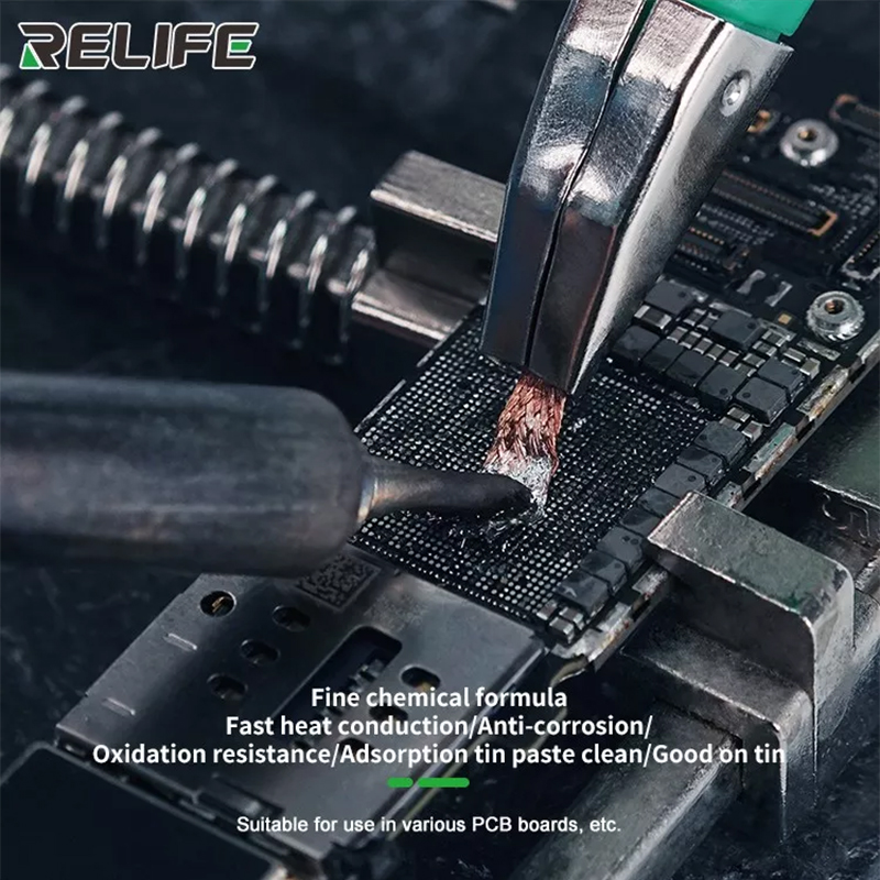 RELIFE rete dissaldante stoppi - Desoldering Pump Solder recensione e prezzo