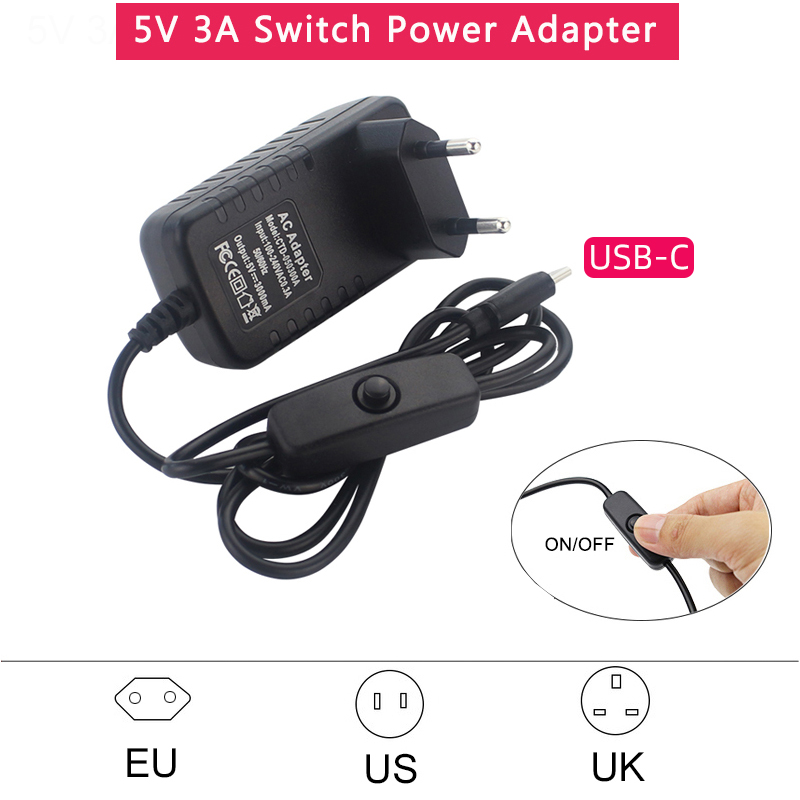 Alimentatore 5V 3A con Interru - Raspberry Pi Zero recensione e prezzo