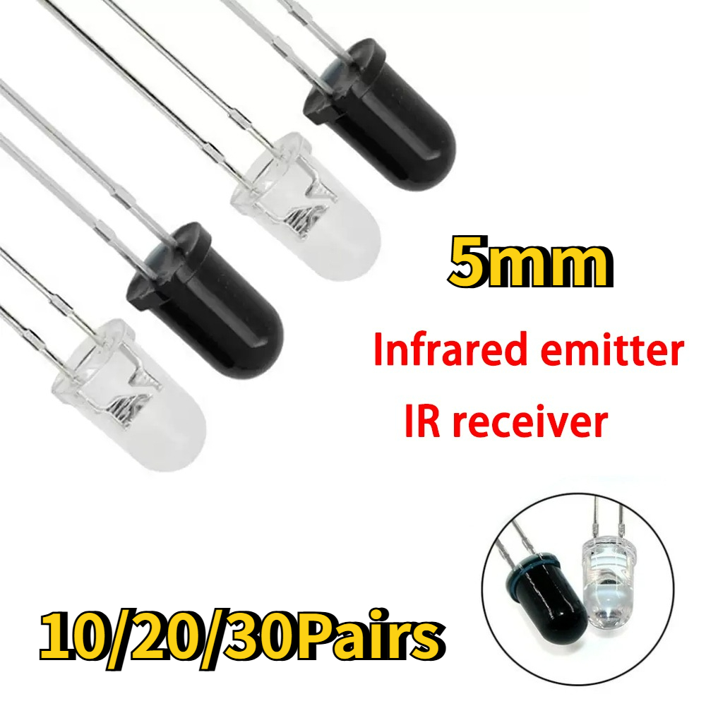 Kit diodi LED IR da 10-30 paia - Diy Electronics India recensione e prezzo