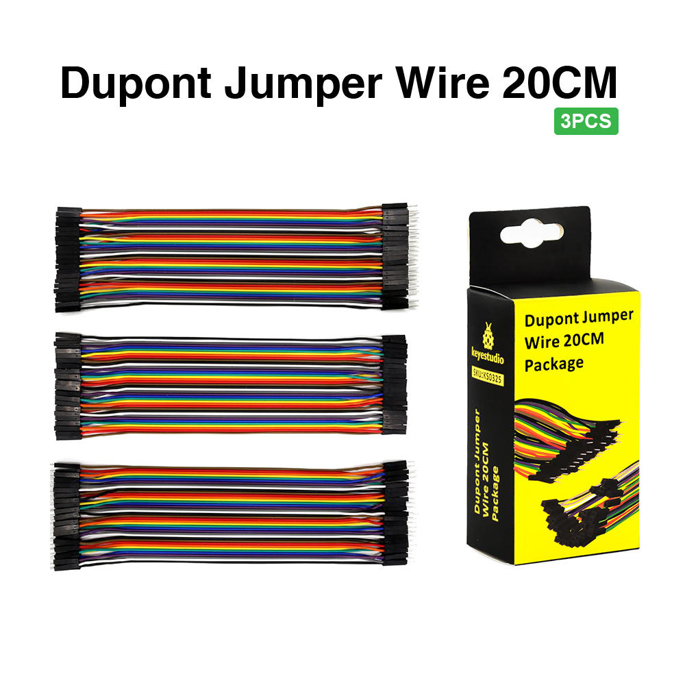 Keyestudio 3 pezzi Dupont line - Breadboard Jumper Wire recensione e prezzo