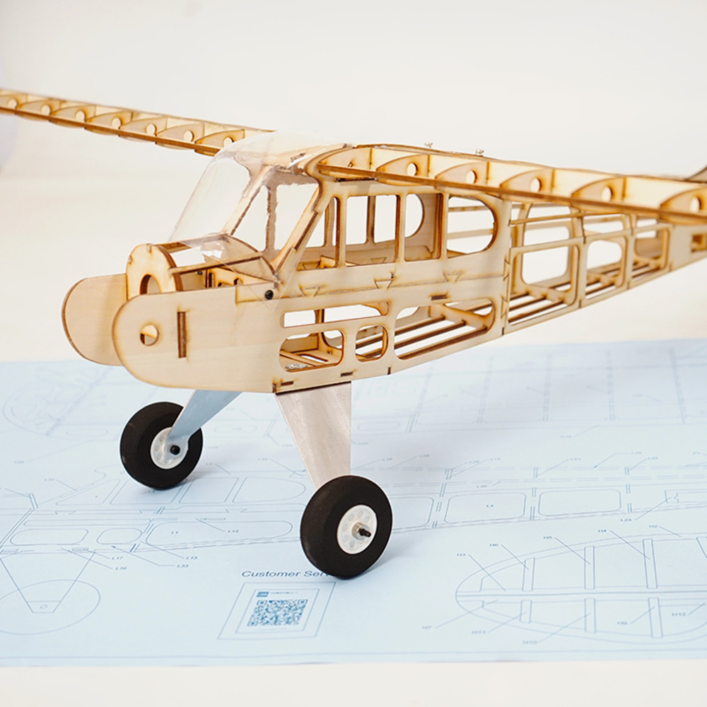 RealHawk J3 Cub 1010mm Kit Aer - Diy Electronics India recensione e prezzo