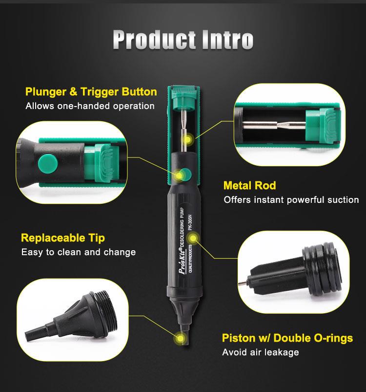 Pro'sKit 100% Originale 8PK-36 - Desoldering Pump Solder recensione e prezzo