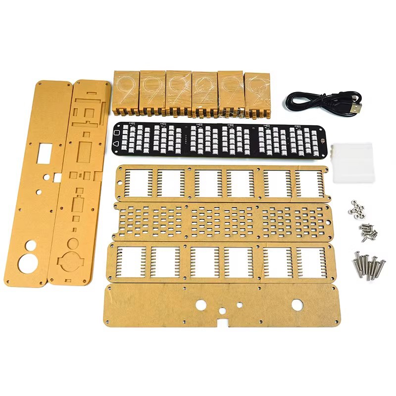 Kit Orologio a Tubi Luminosi F - Diy Electronics Table recensione e prezzo