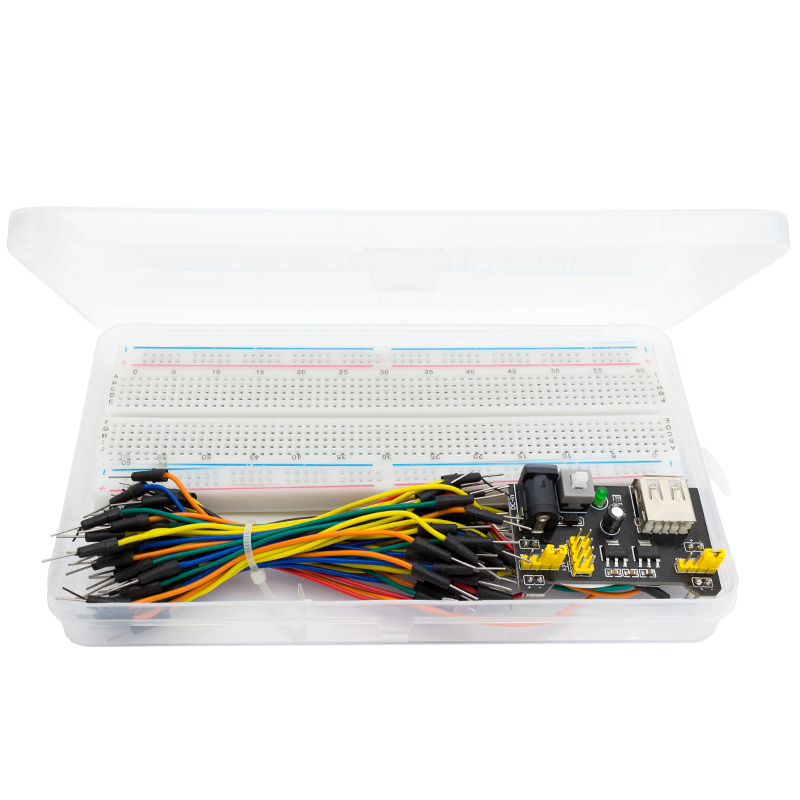Breadboard 3.3V/5V MB102 + MB- - Breadboard Jumper Wire recensione e prezzo