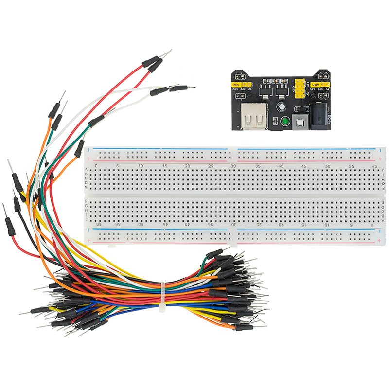 Breadboard 3.3V/5V MB102 + MB- - Breadboard Jumper Wire recensione e prezzo