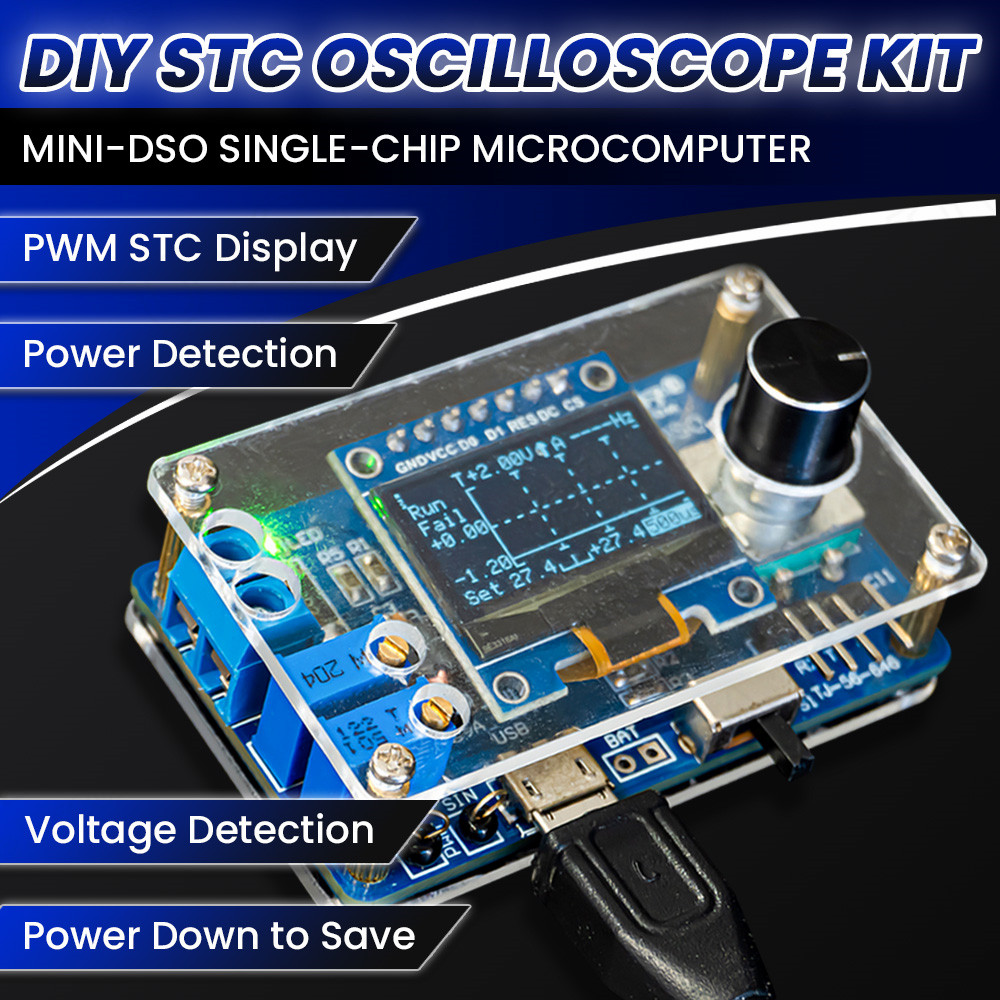 Fai da te Mini oscilloscopio d - Oscilloscope Dso Mini recensione e prezzo